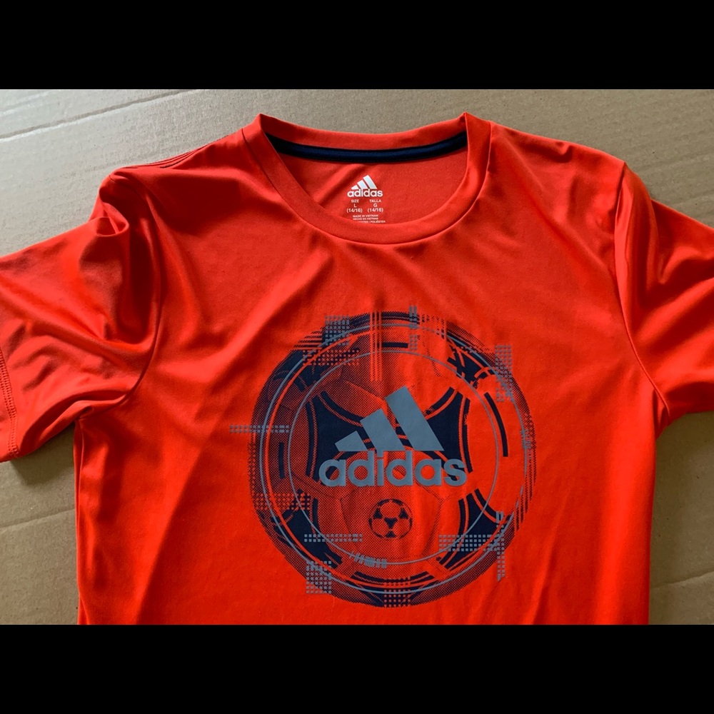 Boys Dri-fit Adidas shirt